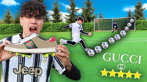 scarpini da calcio gucci|⚽️ HO PROVATO gli SCARPINI di GUCCI da CALCIO! *1200 .